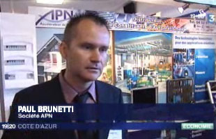 Interview de Paul BRUNETTI
sur le stand de APN-Automation